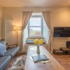 Cosy living area with views of Lammermuir Hills