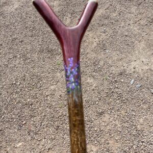 Heather painted thumb stick