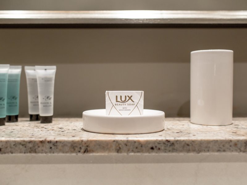 Complimentary soaps