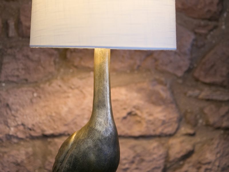 Duck lamp for dimmed lighting