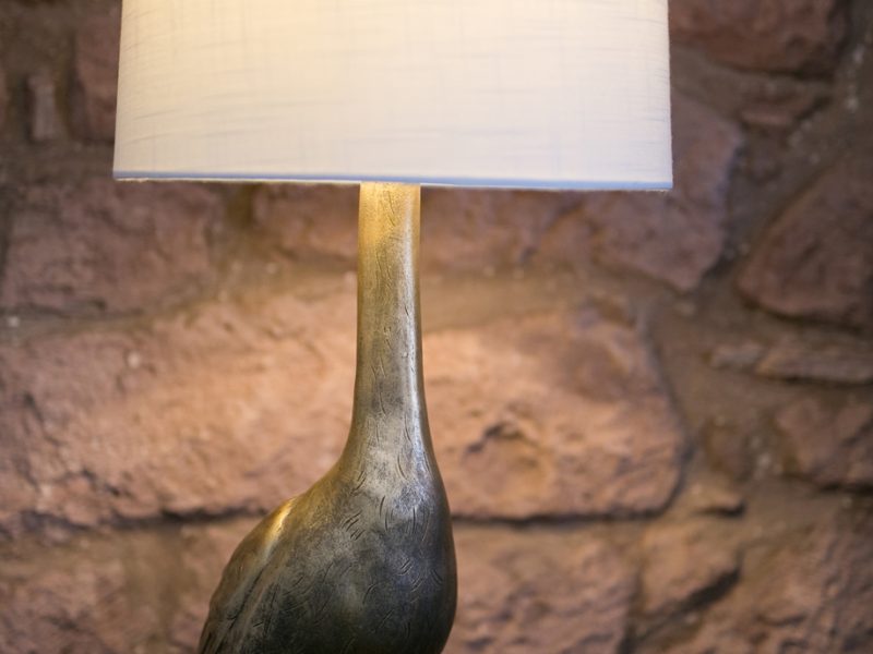 Duck lamp for dimmed lighting