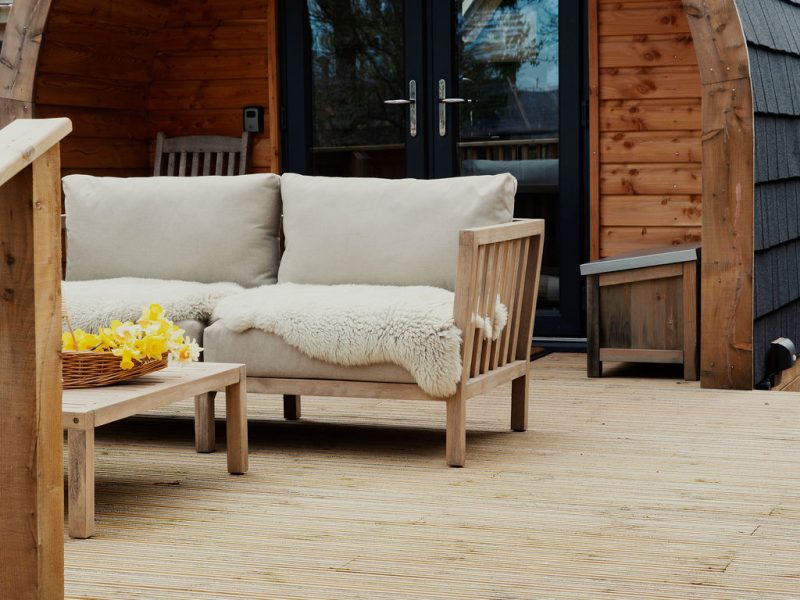Tyne Cabin Decking